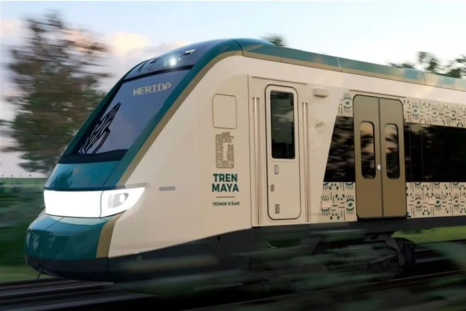 Tren Maya en movimiento